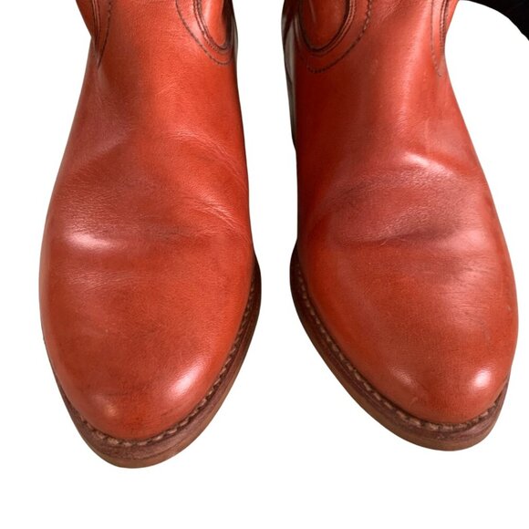Levi’s 1970s Orange Tab Brown Cowboy Boots Mens Size 9.5 Vintage - Picture 5 of 16